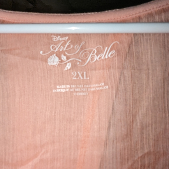 NWT Disney Store Art of Belle Beauty And The Beast Size 2X Couture Open Back Top - Picture 4 of 4